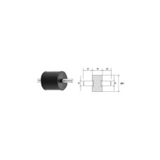 Takoz 20x10 M6 Pulsuz Çift Civatalı